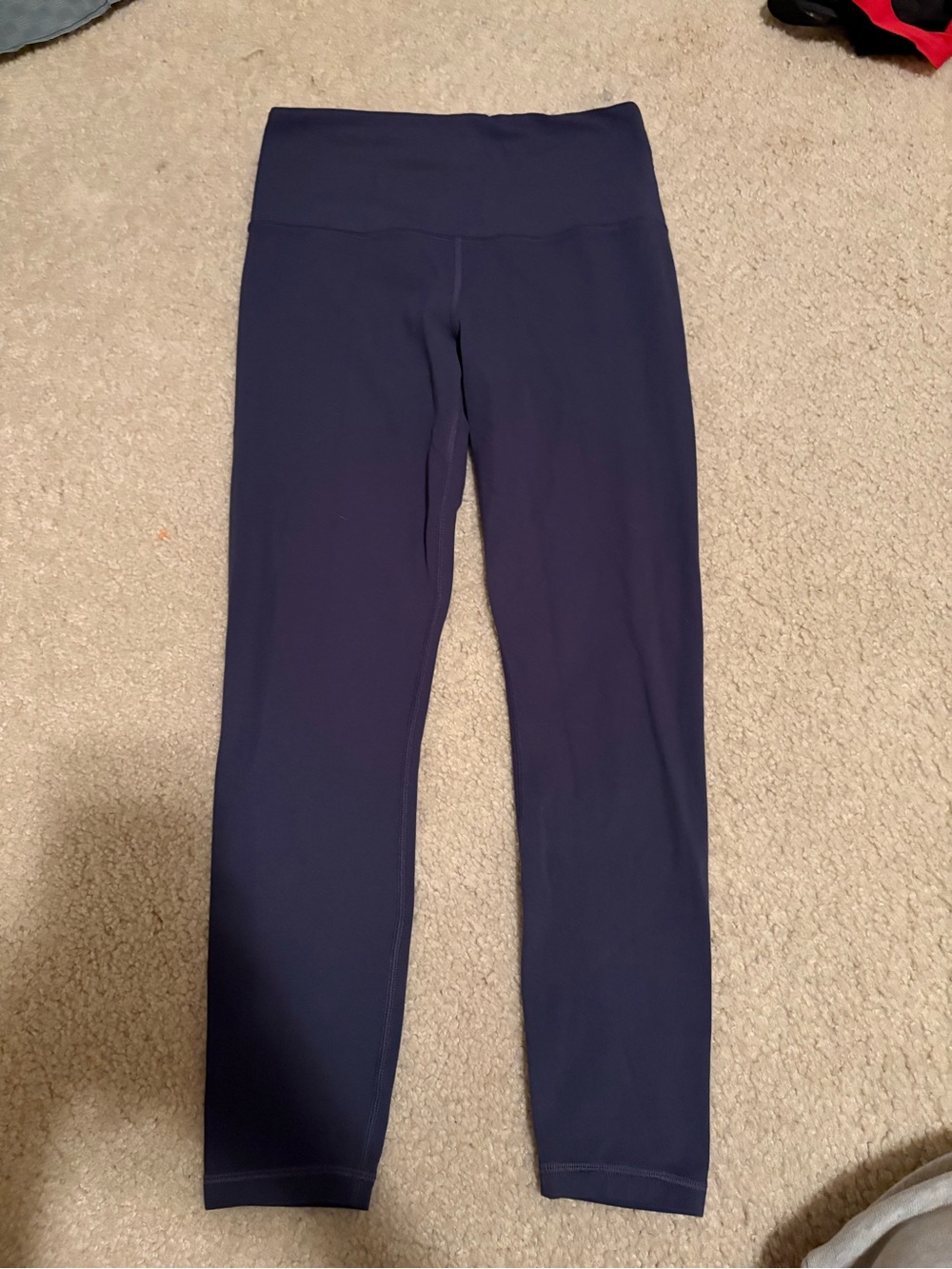 Athleta Navy High-Waist Leggings